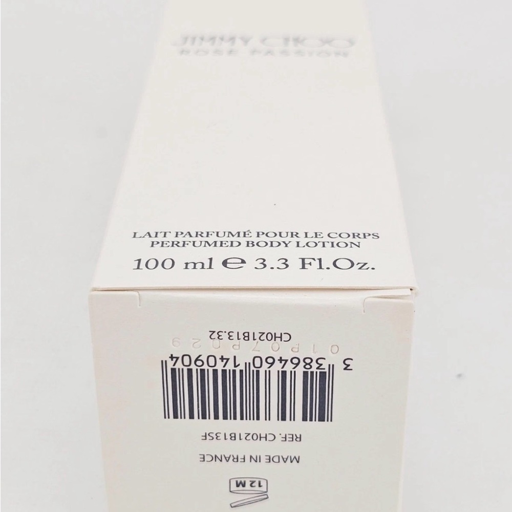JIMMY CHOO Rose Passion Perfumed Body Lotion 3.3 OZ 100mL New In Box - Picture 4 of 4